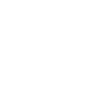 White Dairy Queen logo with the initials “DQ” inside an oval shape with curved ends, on a transparent background.